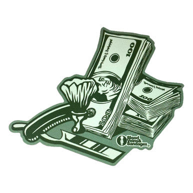 BARBER CREAM STICKER