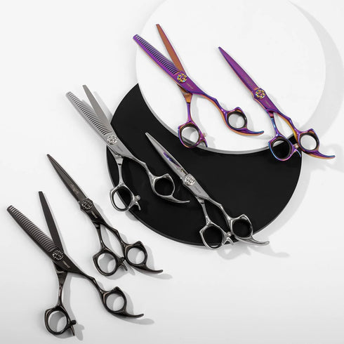 Iceman Mizumi Katani 6.5" Hairdressing Scissors Black