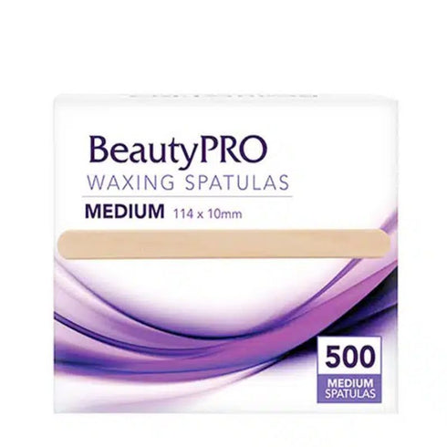 BeautyPRO Medium Waxing Applicator Spatulas - 500pcs