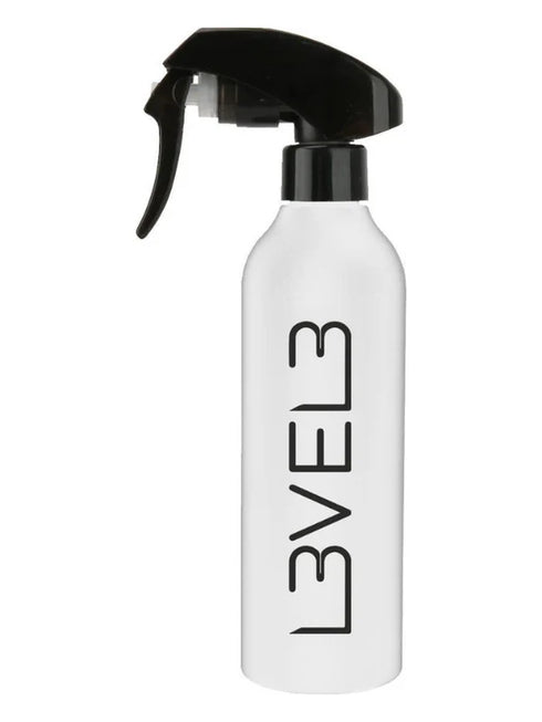L3VEL3 Rubberized Spray Bottle - White