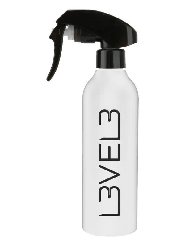 L3VEL3 Rubberized Spray Bottle - White