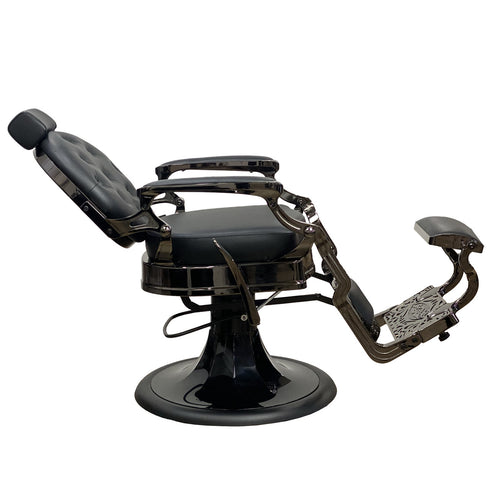 Joiken Miami Barber Chair - Black Upholstery