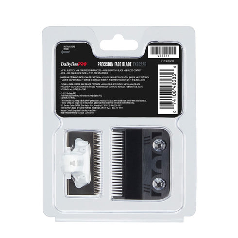 BaBylissPRO Replacement Hair Clipper Black Titanium MIM Fade Blade FX8022B