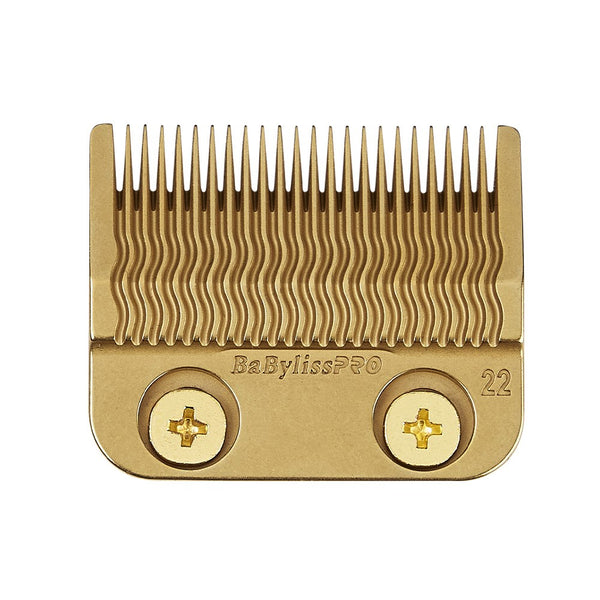 BaBylissPRO Replacement Hair Clipper Gold Titanium MIM Fade Blade FX8022G