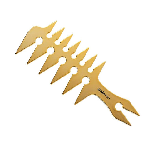 BaBylissPRO Barberology Wide Tooth Styling Comb Gold