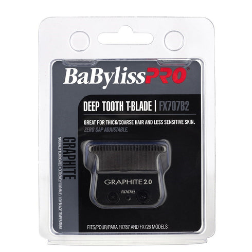 BabylissPro PVD Coating Black Graphite Deep Tooth Trimmer Blade