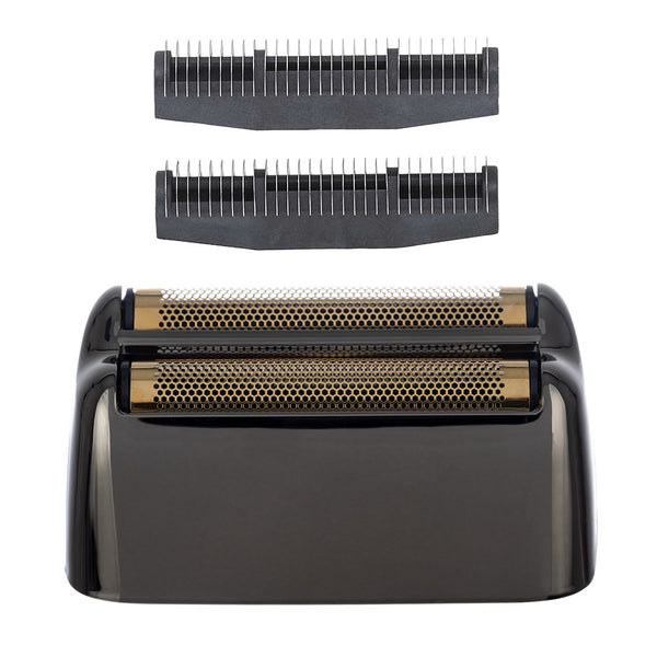 BaBylissPRO FOILFX02 Gunmetal Double Replacement Foil Shaver Head & Cutters