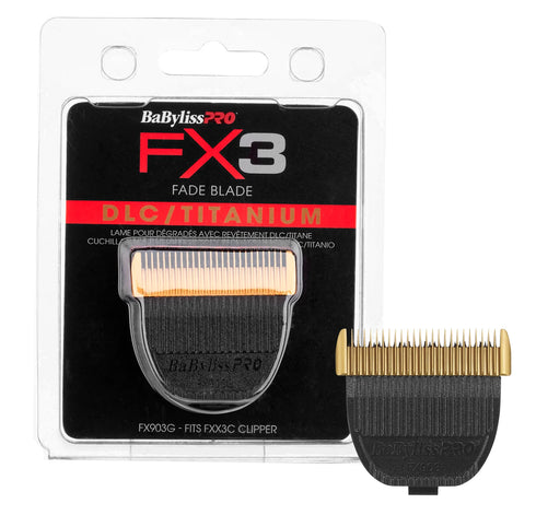 Babyliss Replacement DLC/Titanium Blade For FX3 High-Torque Clipper