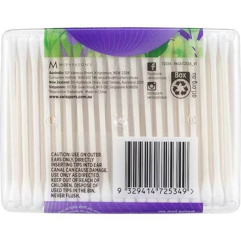 Swisspers Cotton Tips 240 pack