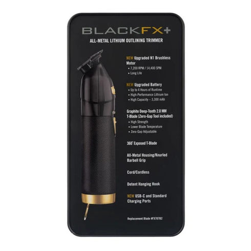 BaBylissPRO BlackFX+ Outliner Trimmer - Black