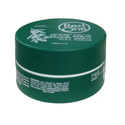 RedOne Aqua Hair Wax Full Force Olive 150ml