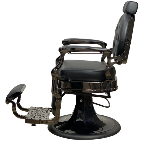Joiken Miami Barber Chair - Black Upholstery