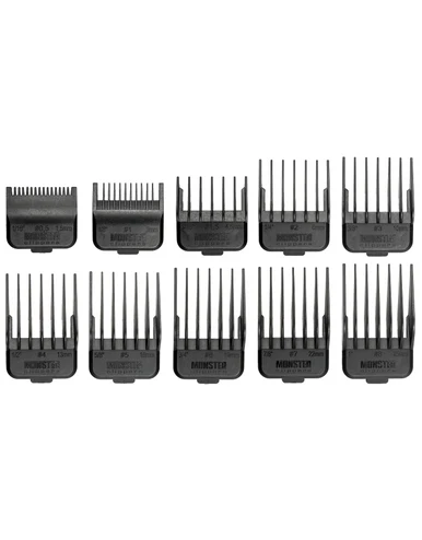 Monster Premium Double Magnetic Guards - Black