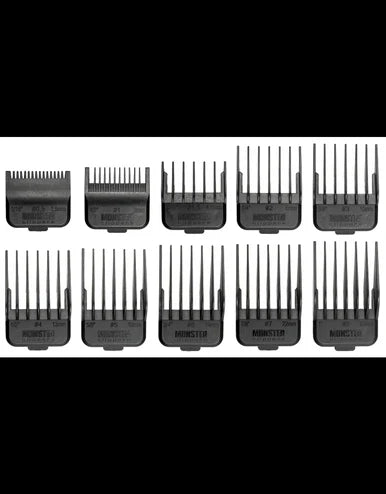 Monster Premium Double Magnetic Guards - Black