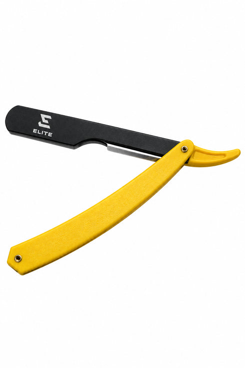 Elite Yellow Cut Throat Razor