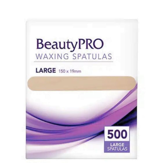 BeautyPRO Large Waxing Applicator Spatulas - 500pc
