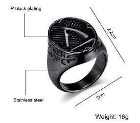 Barber Ring Black
