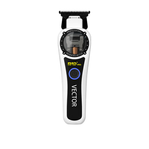 MRD Vector Clipper & Trimmer Duo Set - Metallic White