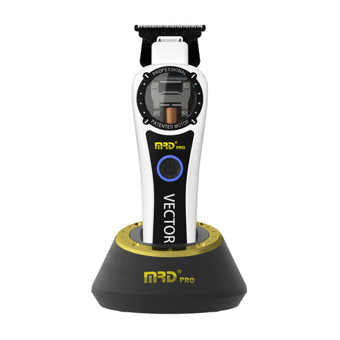 MRD Vector Clipper & Trimmer Duo Set - Metallic White