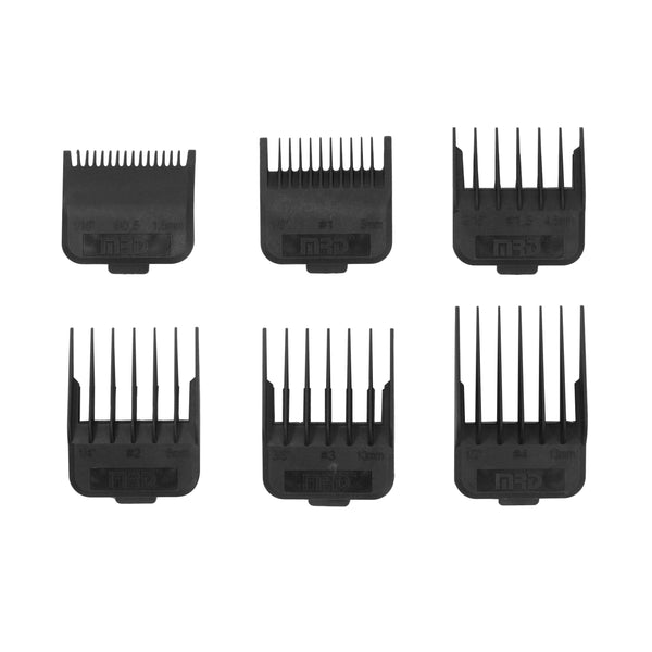 MRD Premium Double Magnetic Clipper Guards Set - Black