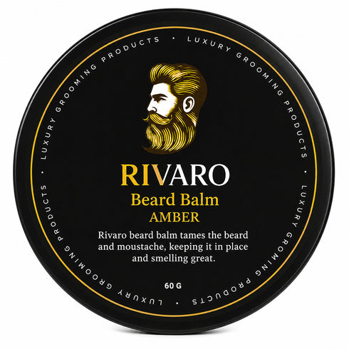 RIVARO AMBER BEARD BALM 60G