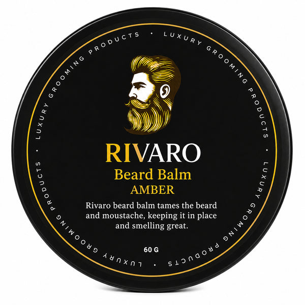RIVARO AMBER BEARD BALM 60G