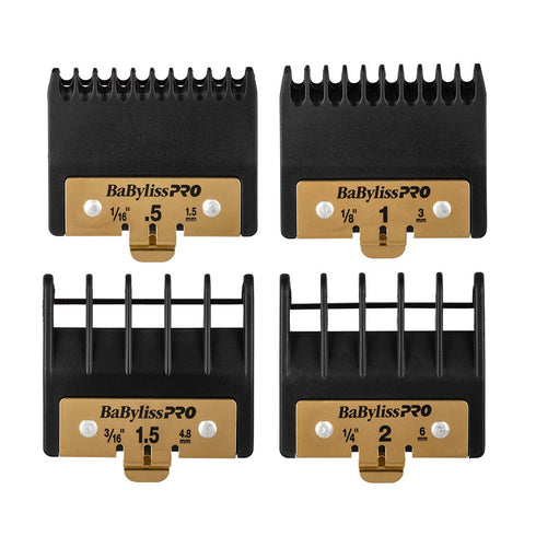 BaBylissPRO Barberology Outliner Trimmer Comb Attachments - 4pc