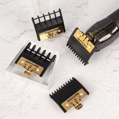 BaBylissPRO Barberology Outliner Trimmer Comb Attachments - 4pc