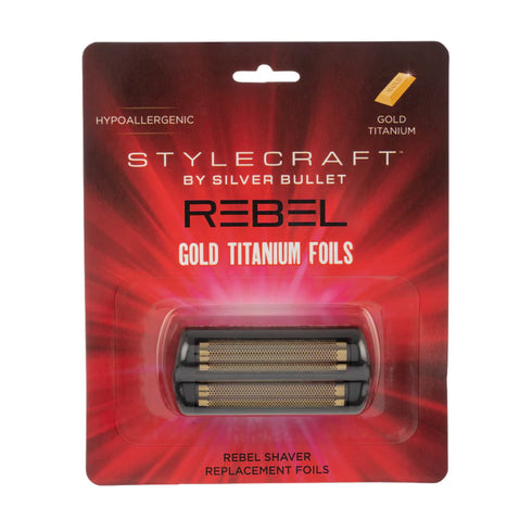StyleCraft Rebel Shaver Replacement Gold Foil Head