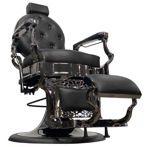 Joiken Miami Barber Chair - Black Upholstery