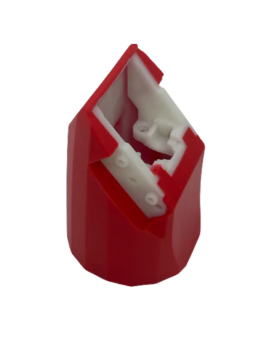 JRL Head Piece & Case - Red