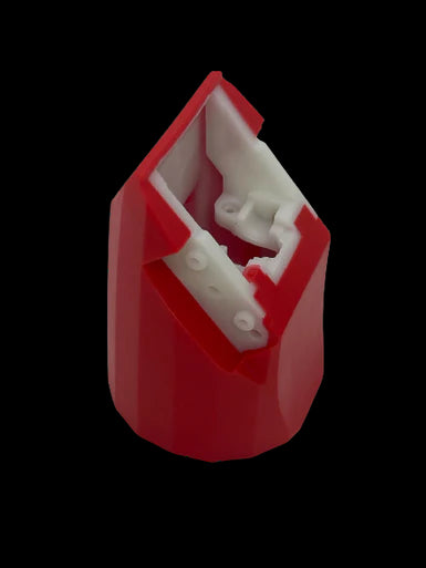 JRL Head Piece & Case - Red