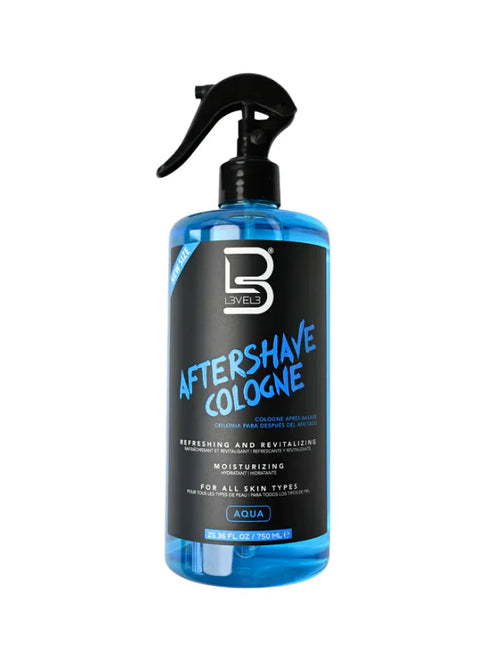 L3VEL3 After Shave Cologne 750ml - Aqua