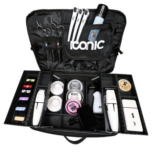 ICONIC Workstation Clutch - Jet Black