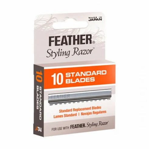 Feather Styling Razor Standard Blades - 10pk