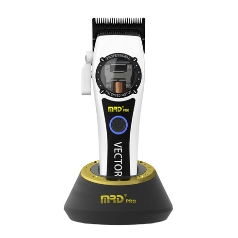 MRD Vector Clipper & Trimmer Duo Set - Metallic White