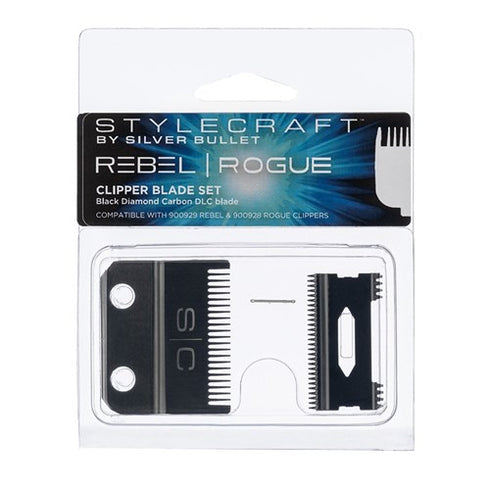 StyleCraft Replacement DLC Fade Blade 2.0 Clipper Blade Set
