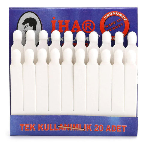 IHA BOX Single Use Blood Stone Styptic Sticks 24 pack x 20pcs