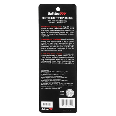 BaBylissPRO Professional Texturising Comb