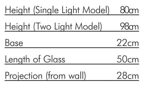 Barber Pole 77 - Single Light