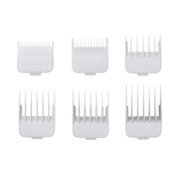MRD Premium Double Magnetic Clipper Guards Set - White