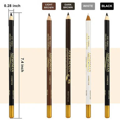 Brown Tracks/Lines Drawing Pencil