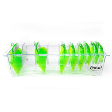 Neon Green Premium Clipper Guards
