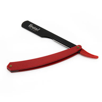 Red Cut Throat Razor