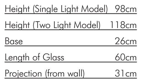 Barber Pole 824 - Single Light