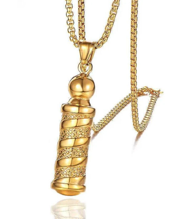 BarberPole Necklace