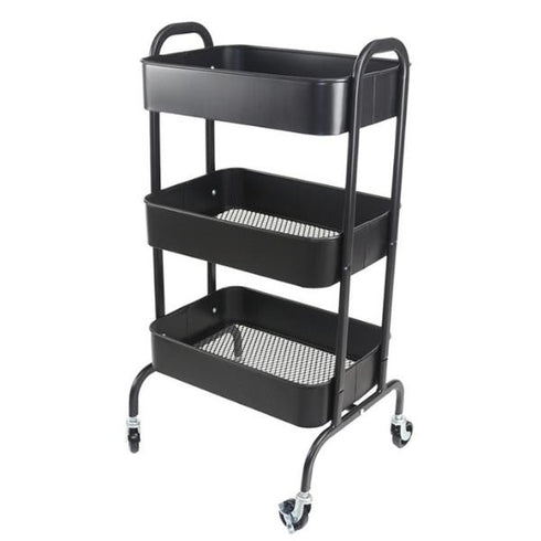 Joiken Cupid Black Hairdressing Beauty Trolley