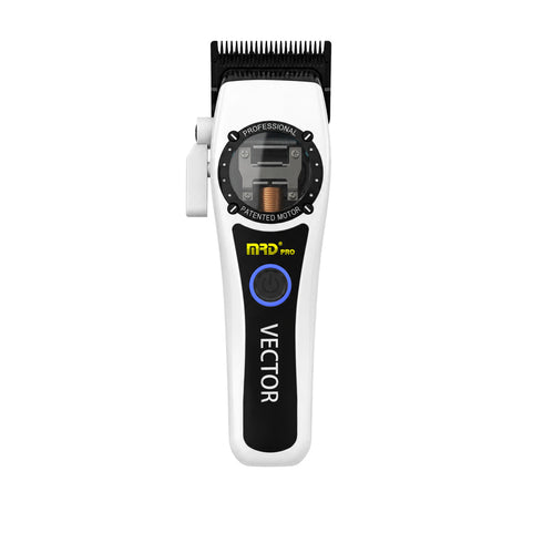 MRD Vector Clipper & Trimmer Duo Set - Metallic White
