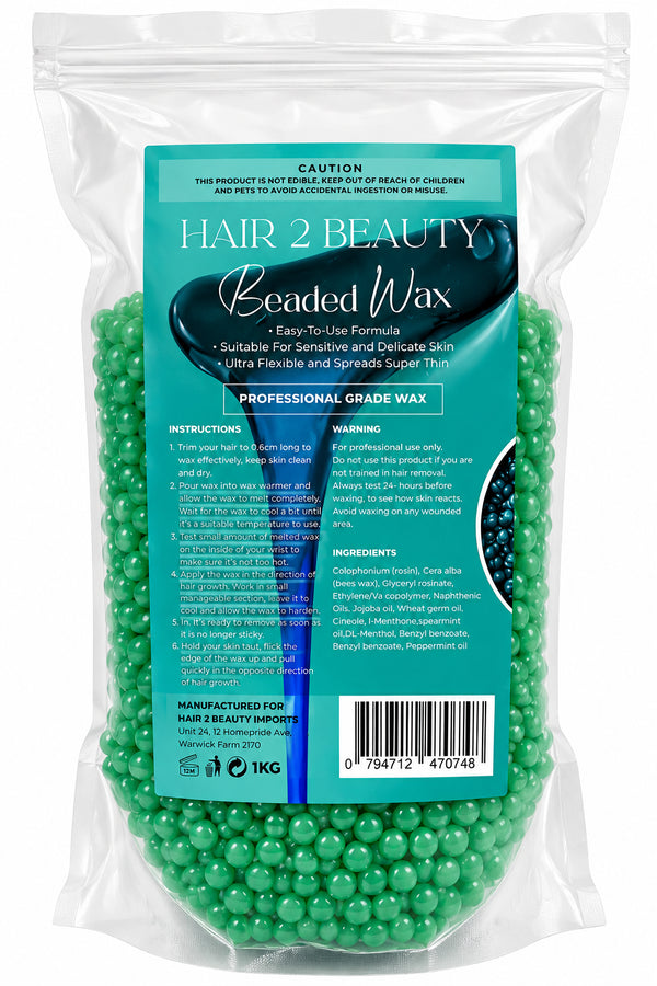 H2B Green Wax