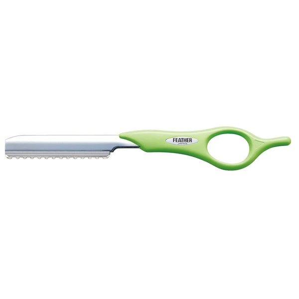 Feather Styling Razor Short Handle - Mint Green